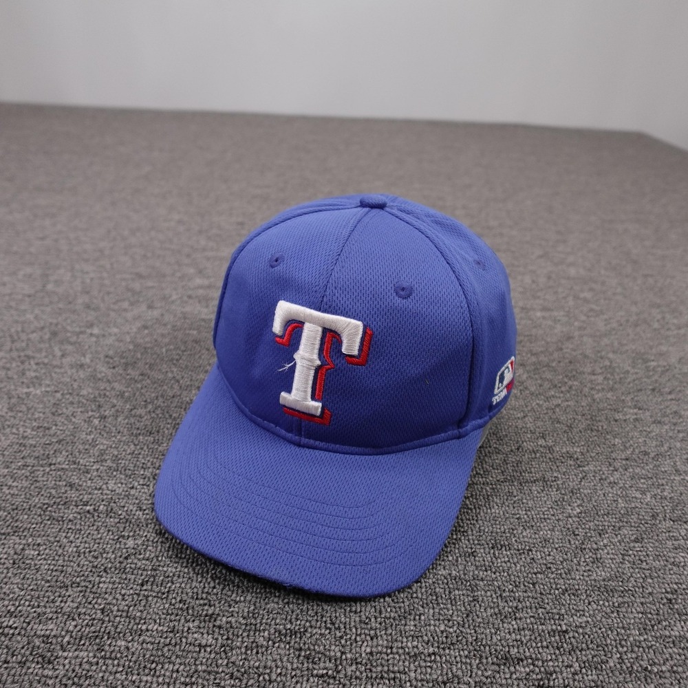 Texas Rangers Hat Cap Strap Back Boys One Size‎ Blue MLB Baseball OC Sports